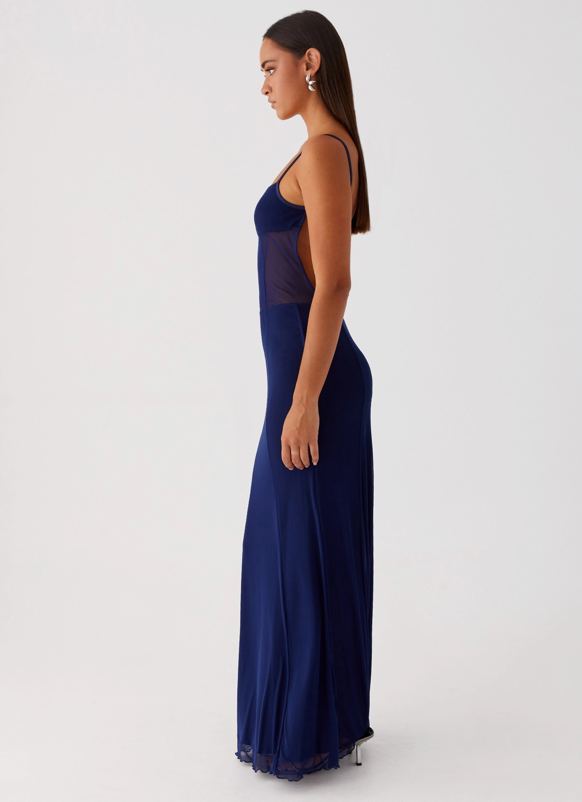 Miranda Maxi Dress - Navy Trendy Fit Look