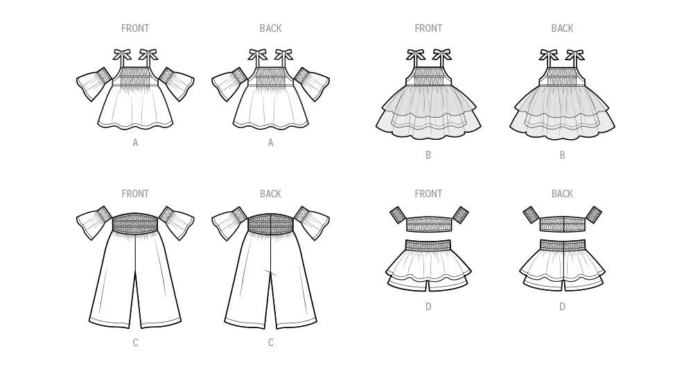Simplicity Pattern S9904 Doll Clothes