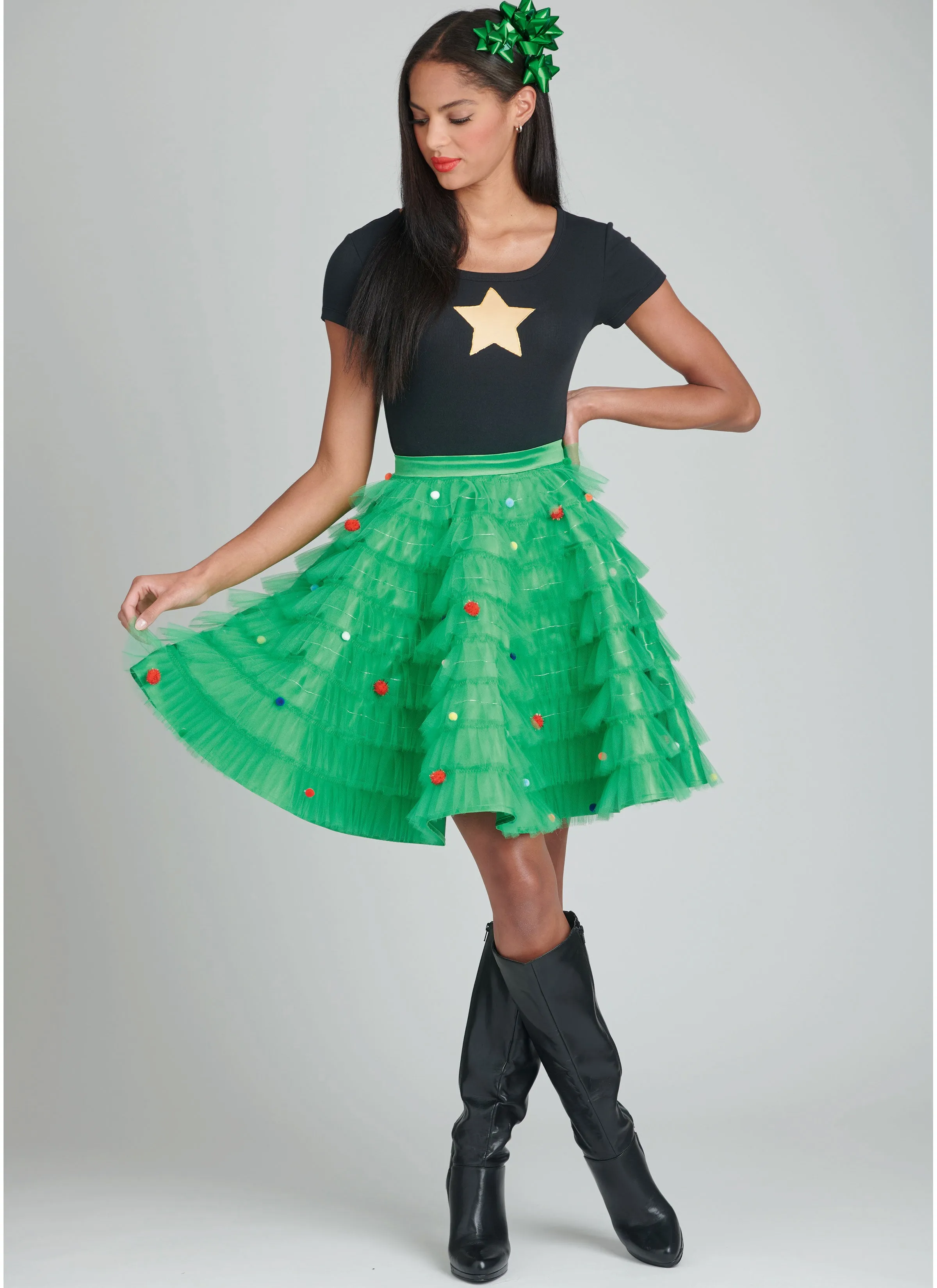 Simplicity Sewing Pattern 9879 Holiday Skirts, Collar and Appliques