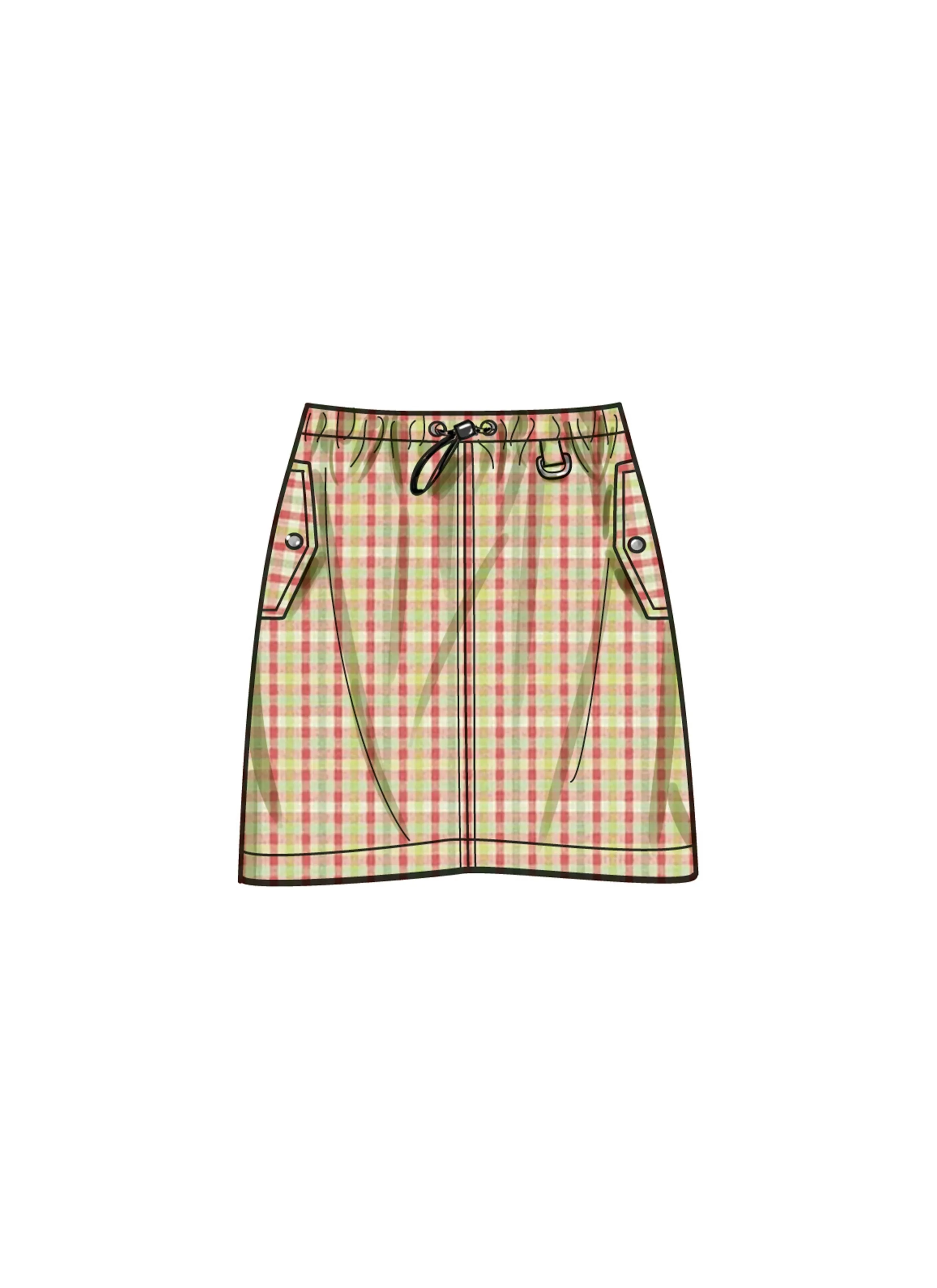 Simplicity Sewing Pattern 9891 Skirt In Three Lengths