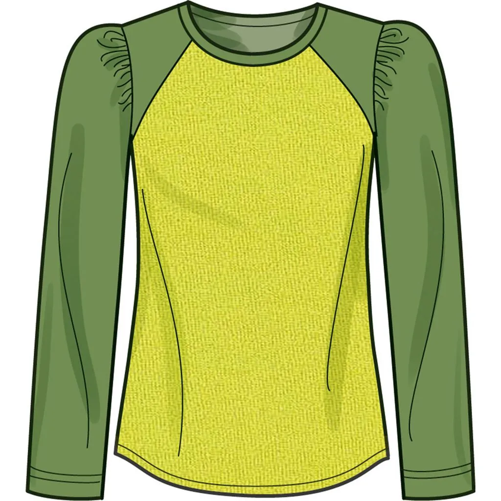 Simplicity Sewing Pattern S9645 Misses' Knit Tops