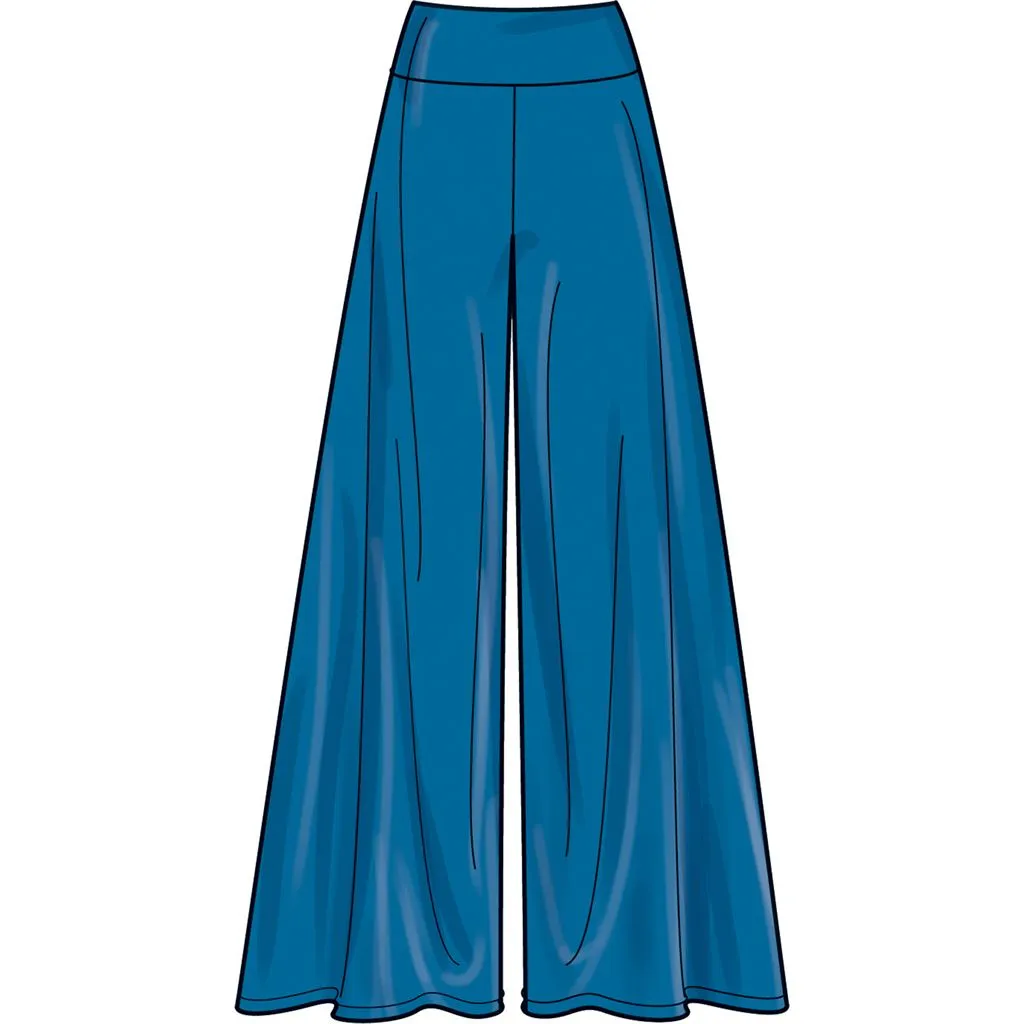 Simplicity Sewing Pattern S9789 Misses Knit Tops, Pants and Skirt