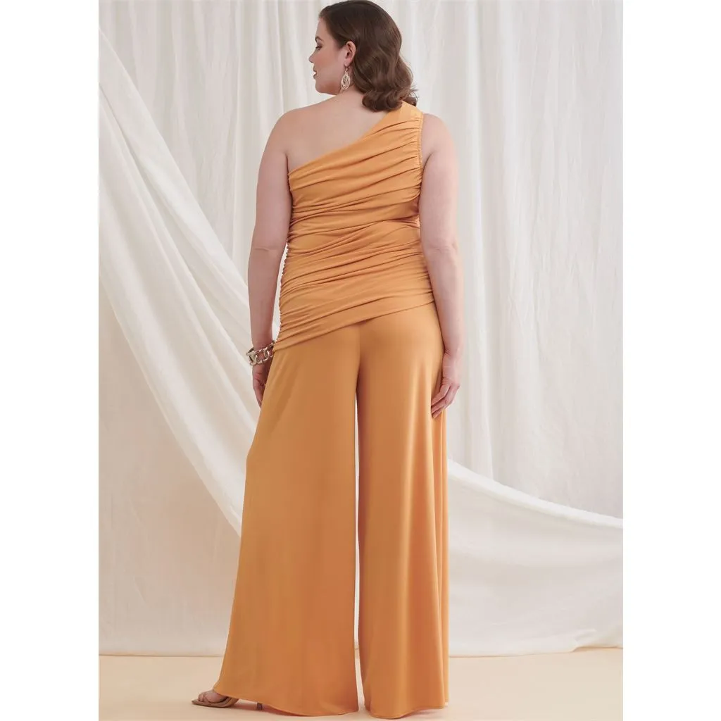 Simplicity Sewing Pattern S9790 Women's Knit Tops, Pants and Skirt