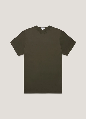 Skate - casual - sporty - laidback Men's Classic T-shirt in Dark Green Valentine's Day Men's Classic T-shirt in Dark Green