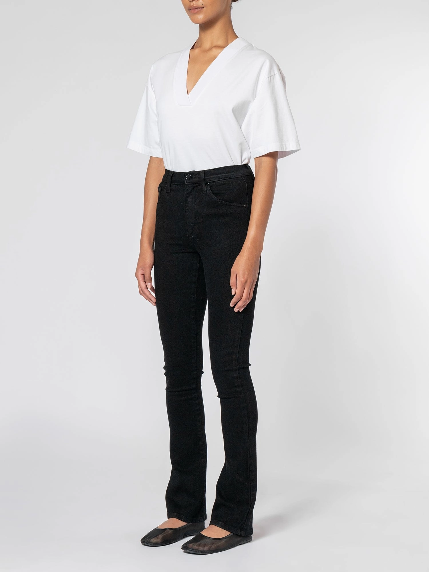 Neutral Choice Skinny Boot Pure Black