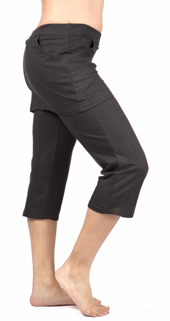 Skirted Yoga Pants Core Cut
