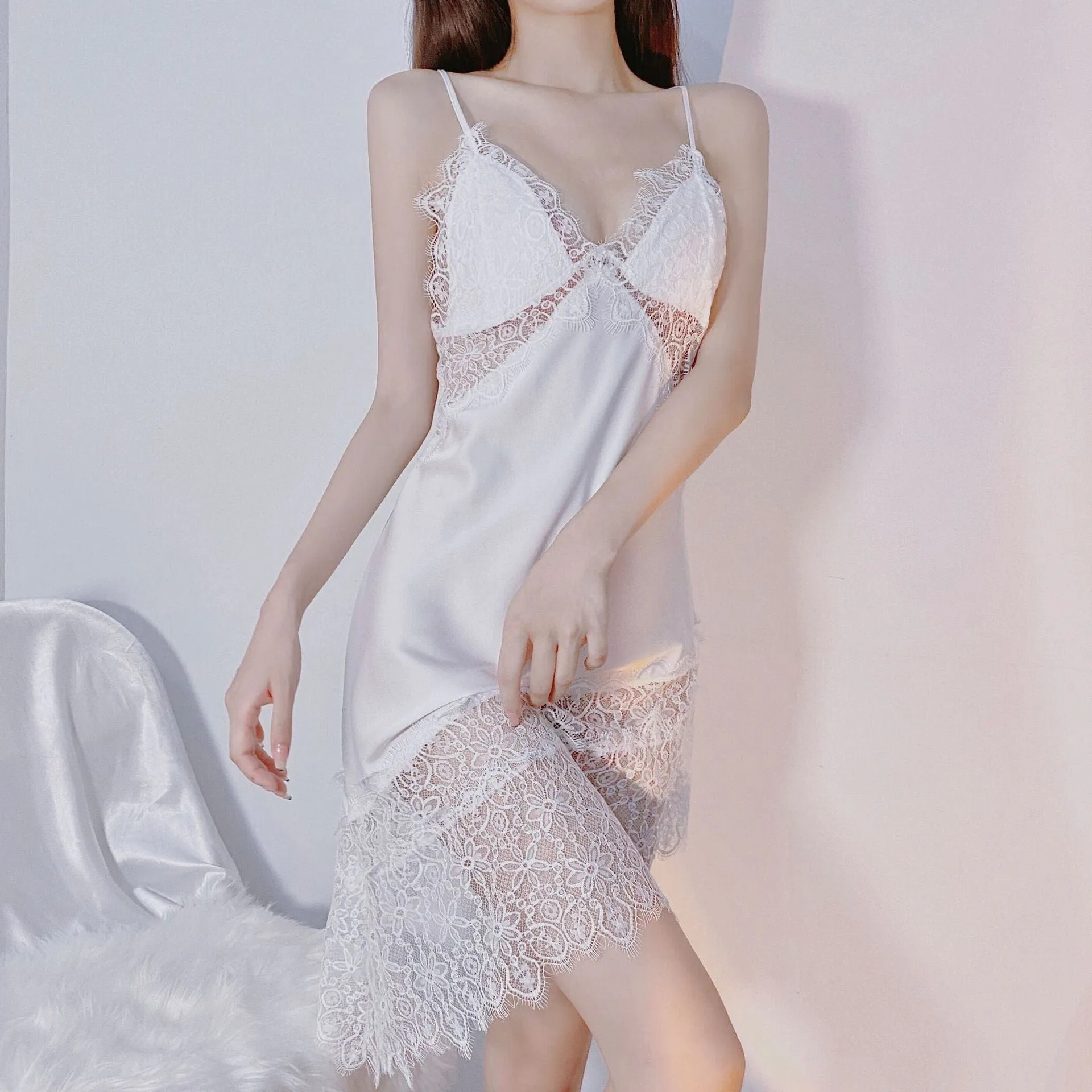 Skyla Lace Lingerie Dress