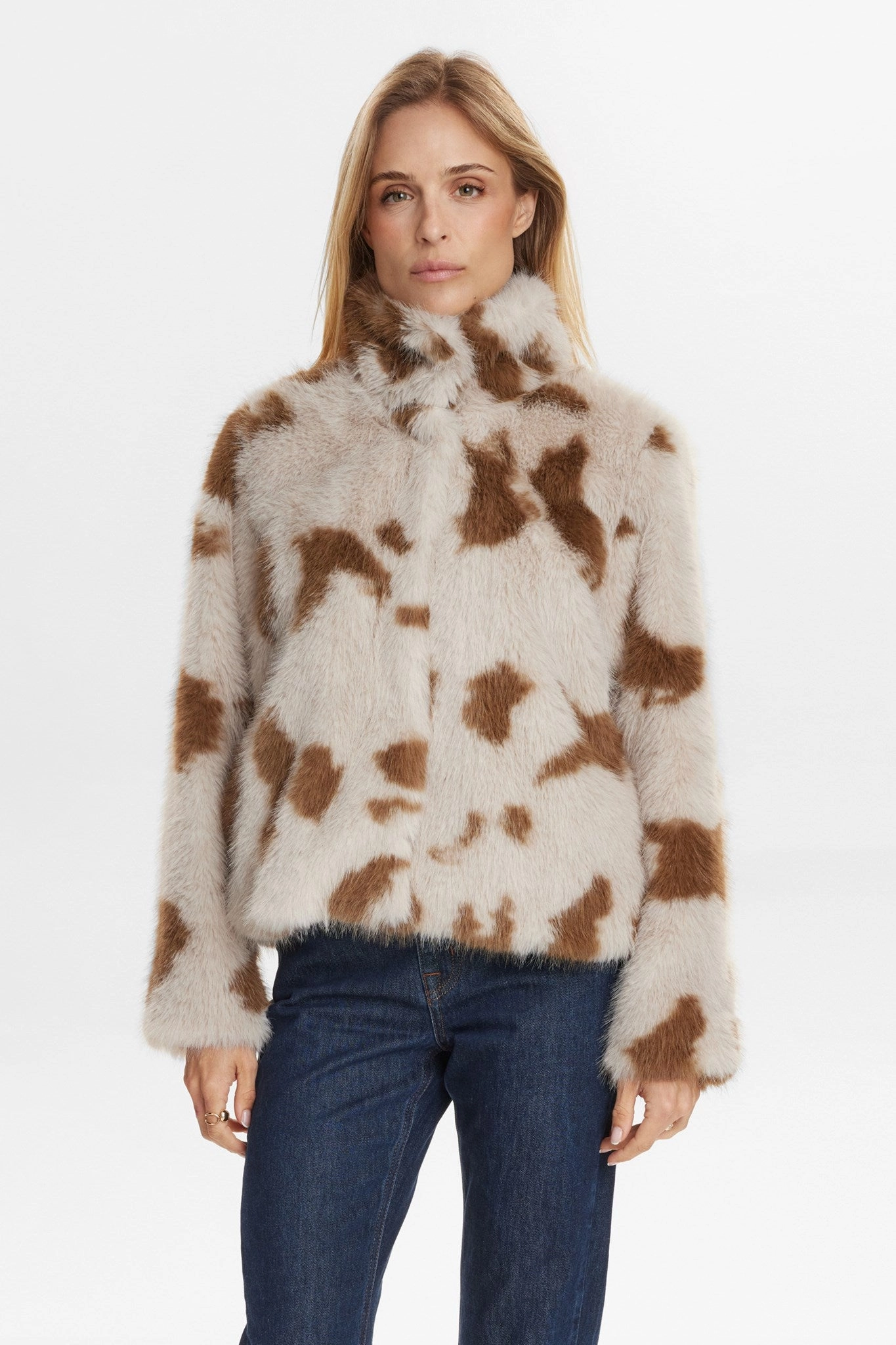 NUARIZONA JACKET - Black Coffee AdjustableDrawstring