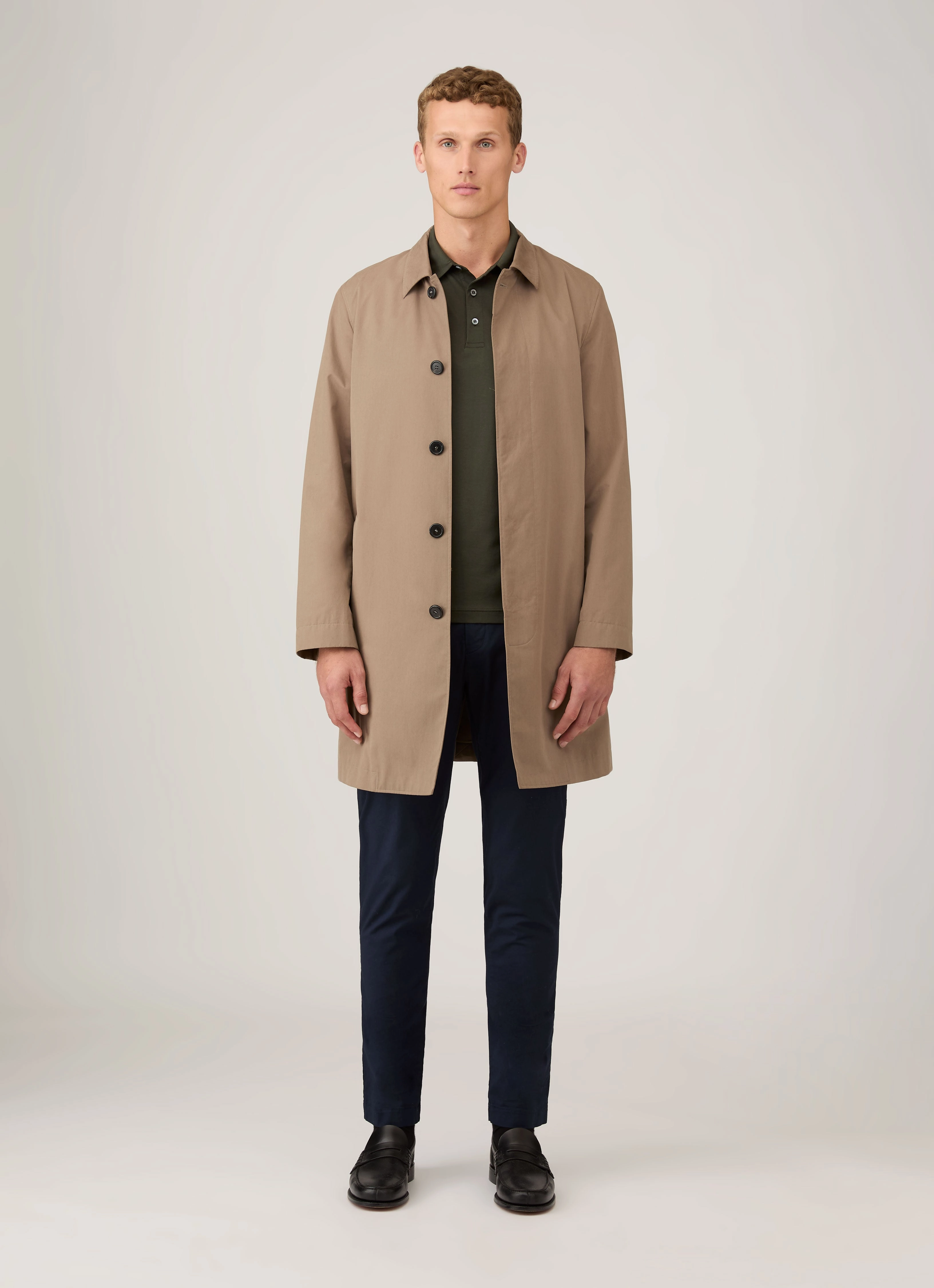 Quality Comfort Men's Classic Jersey Polo Shirt in Dark Green