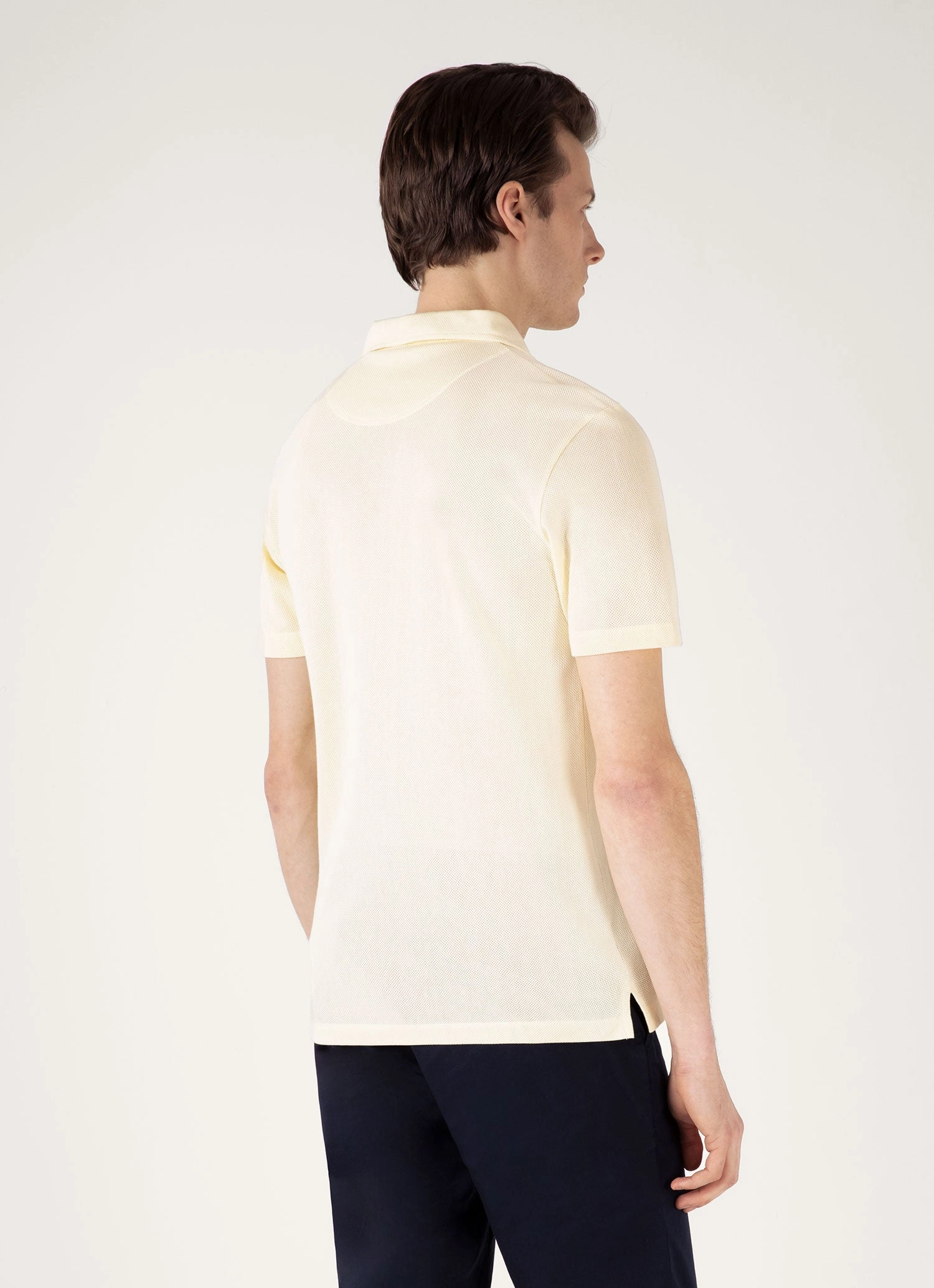 Smart Style Men's Riviera Polo Shirt in Buttermilk