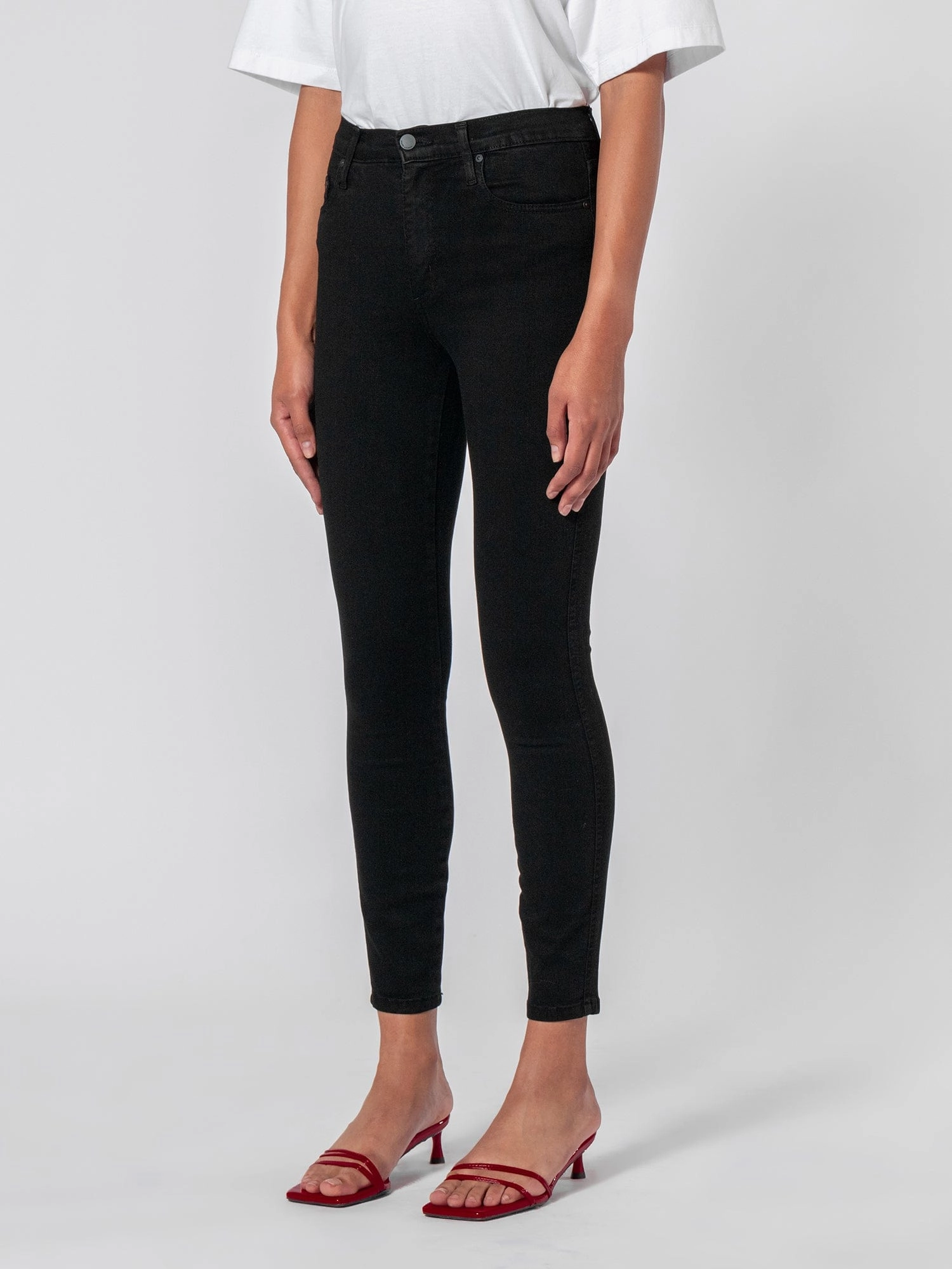 Cult Skinny Ankle Power Blk Relaxed Design Style