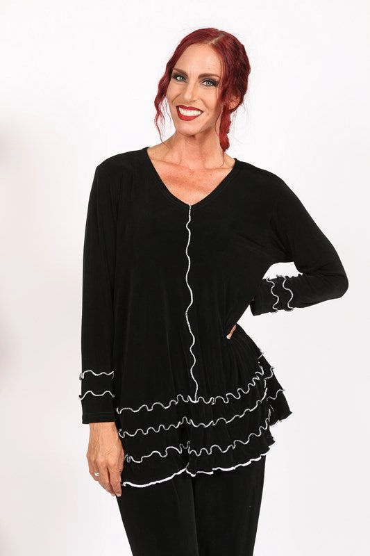 LongSleeve SLT119 Slinky Top