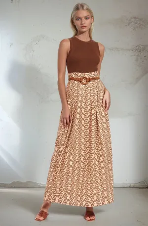 Smart Outfits Noah Dress - Montenegro Natural Layers Feminine off-the-shoulder gown Noah Dress - Montenegro
