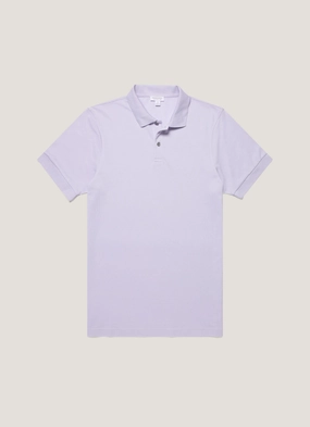 Smart Look Men's Piqu?? Polo Shirt in Pale Lilac Everyday Essential Vibrant Comfort Men's Piqu?? Polo Shirt in Pale Lilac