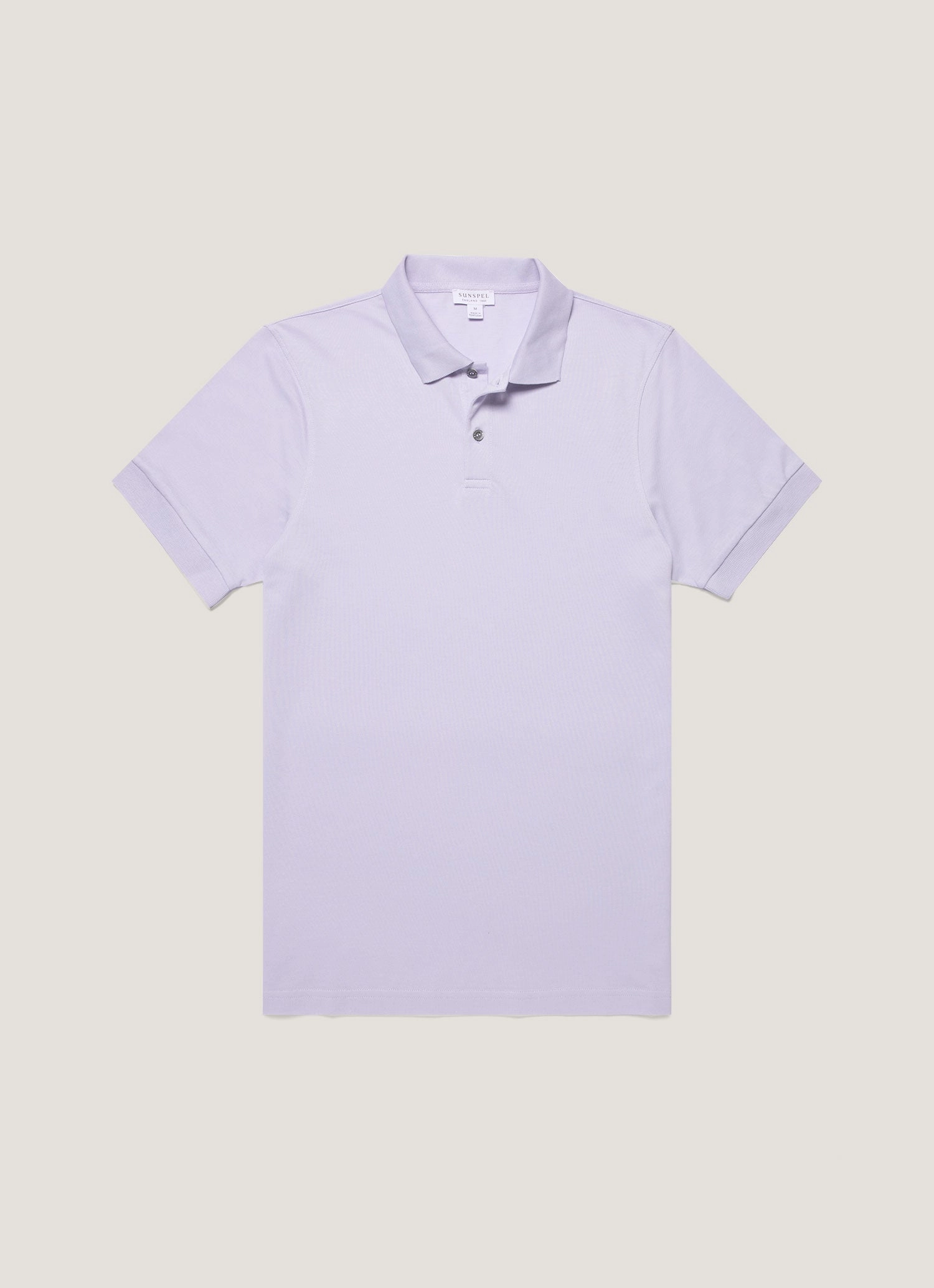 Everyday Essential Vibrant Comfort Men's Piqu?? Polo Shirt in Pale Lilac