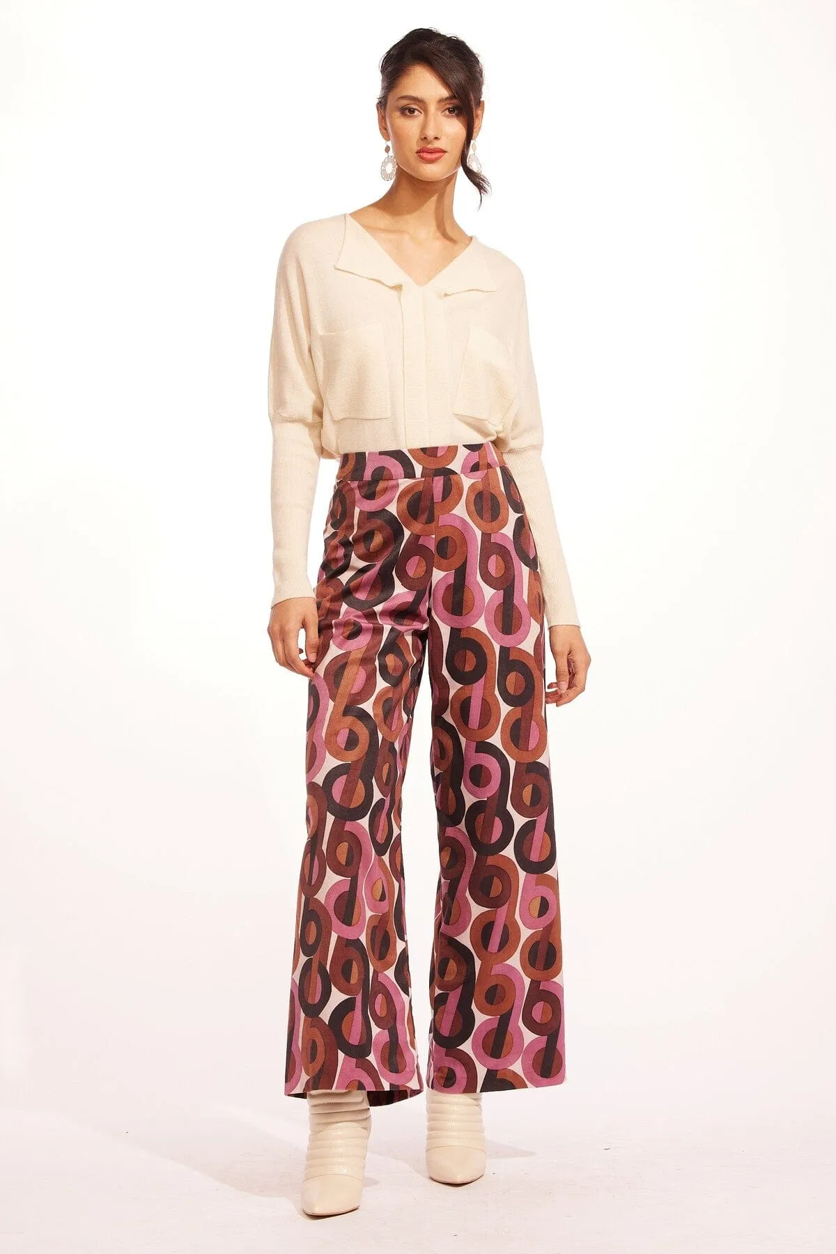 Taylor Pants - Stay Groovy FlexibleStretchWeave