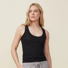 Smooth Finish Textured Tri-Blend Narrow Tank Textured Tri-Blend Narrow Tank NonRestrictiveCut
