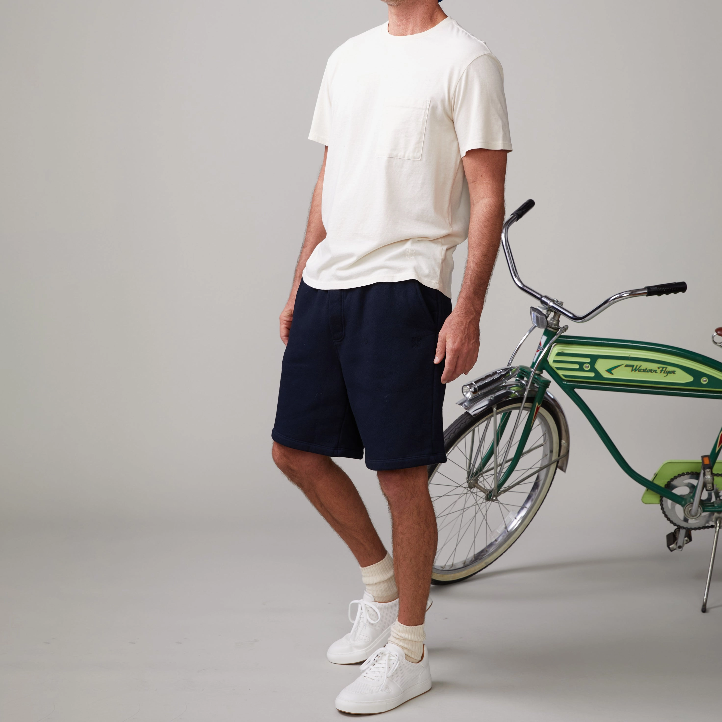 Relaxed Pocket Crew ReinforcedShoulders Durable Color Retention