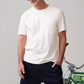 Smooth Flatlock Seams Relaxed Pocket Crew Minimalist Cuff Relaxed Pocket Crew