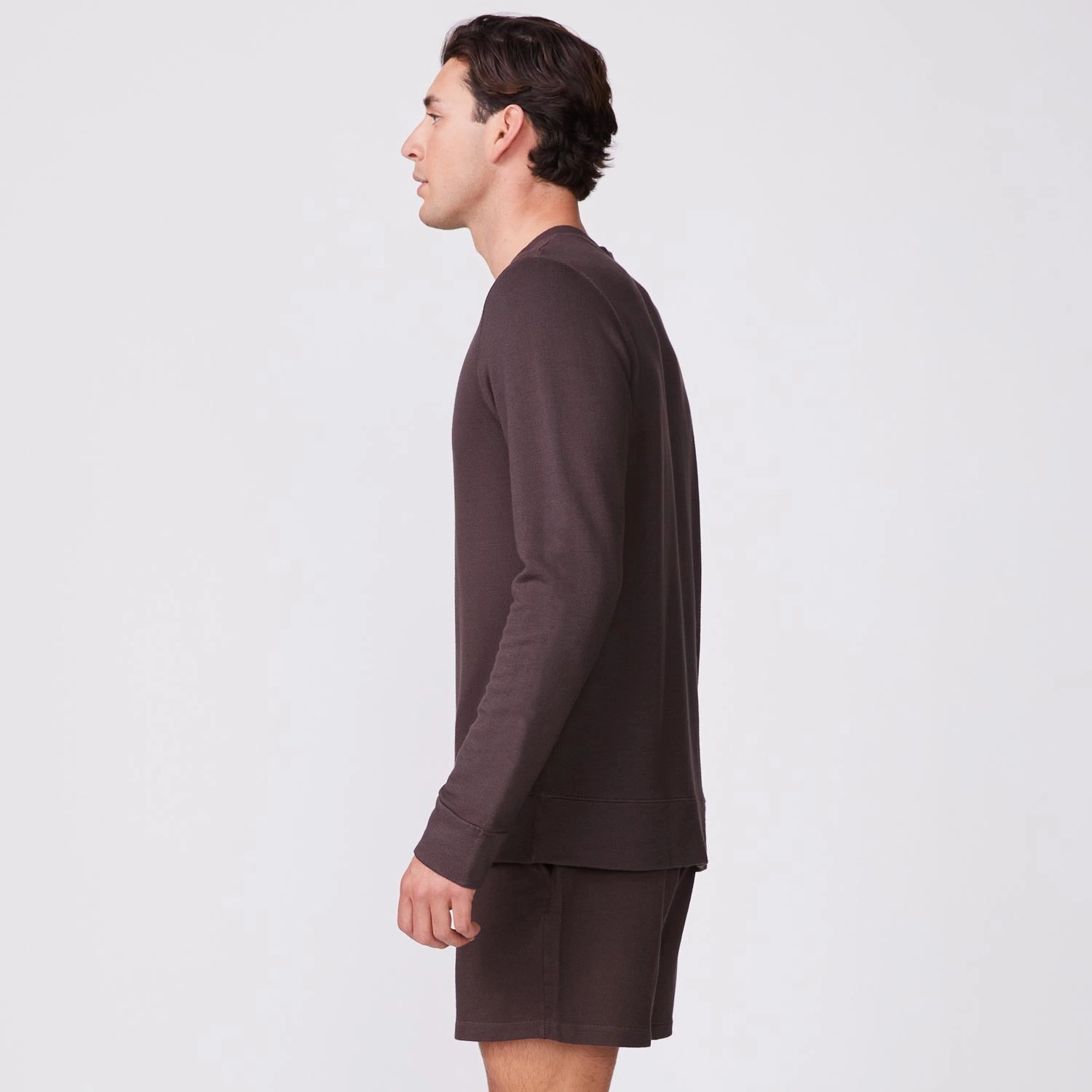 LongWearingComfort Sustainable Fabric Blend Supersoft Fleece Crew Neck Sweatshirt