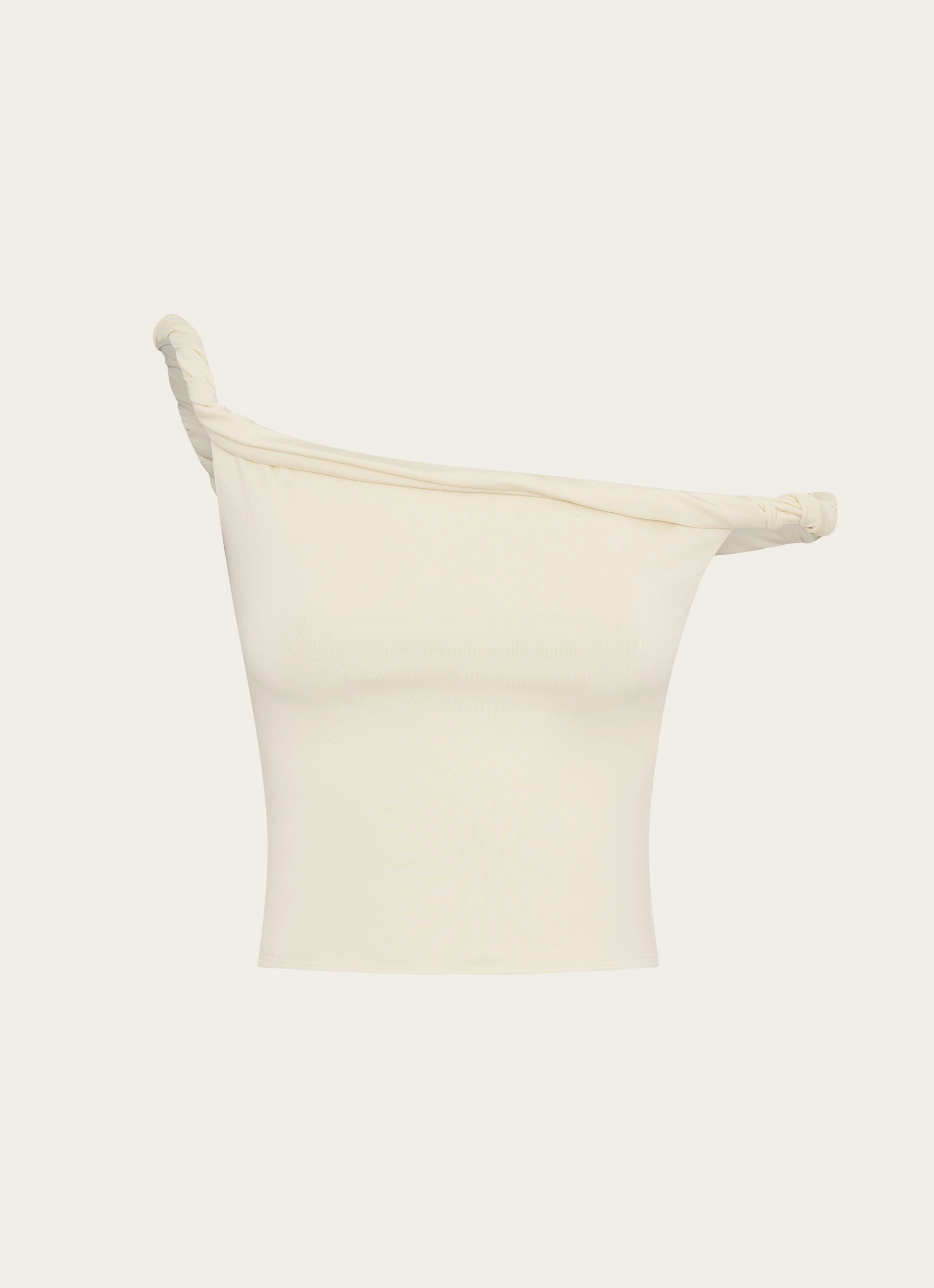 Solace Soul Twist Shoulder Top - Yellow Active Swim