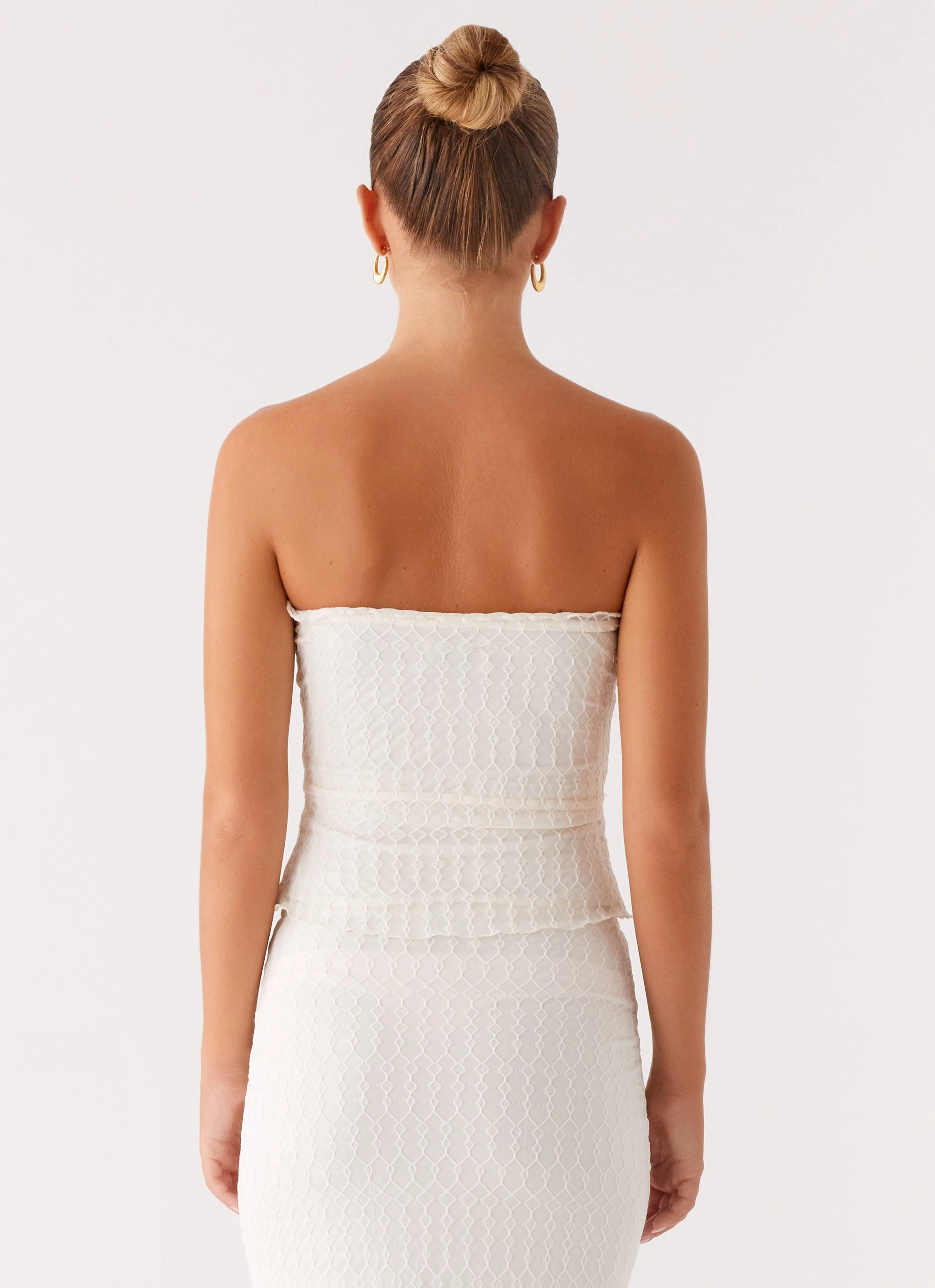 MoistureWicking Technology Blakely Tube Top - Ivory