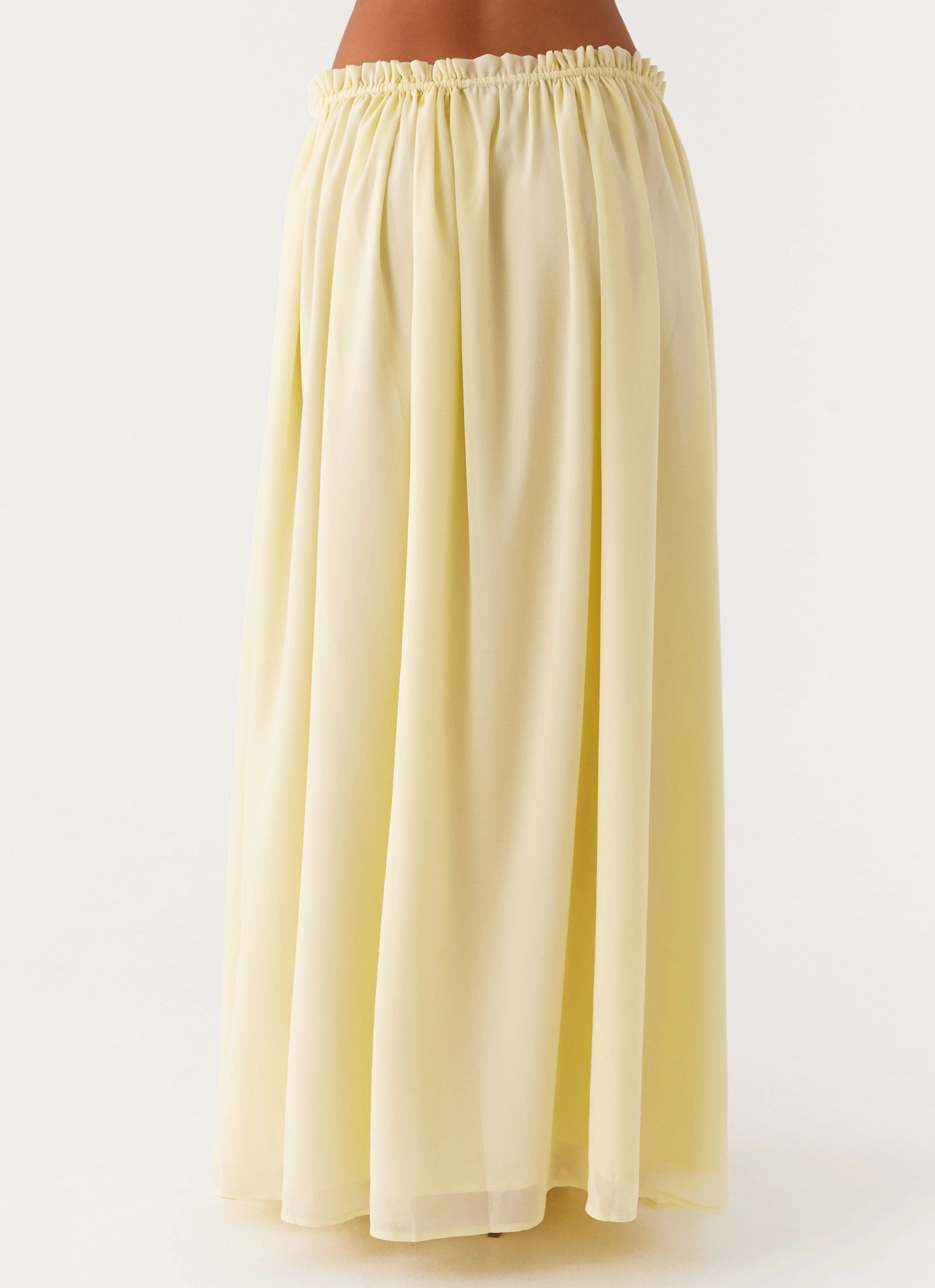 Zaya Maxi Skirt - Yellow Practical Choice
