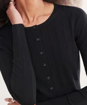Snug Comfort Ribbed Finley Cardigan Ribbed Finley Cardigan Comfy Fashion