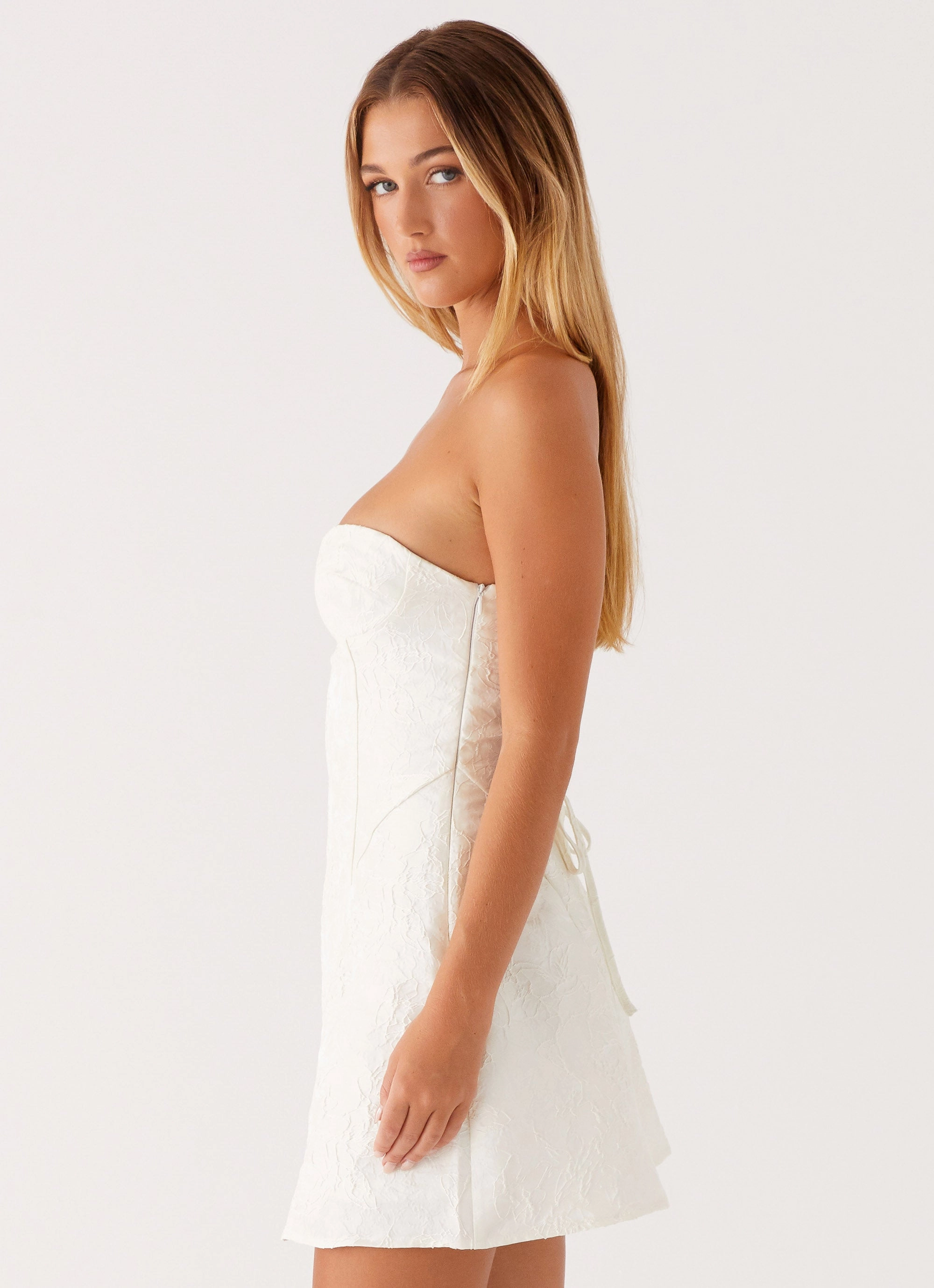 Style Upgrade Inner Feel So Stylish Mini Dress - White