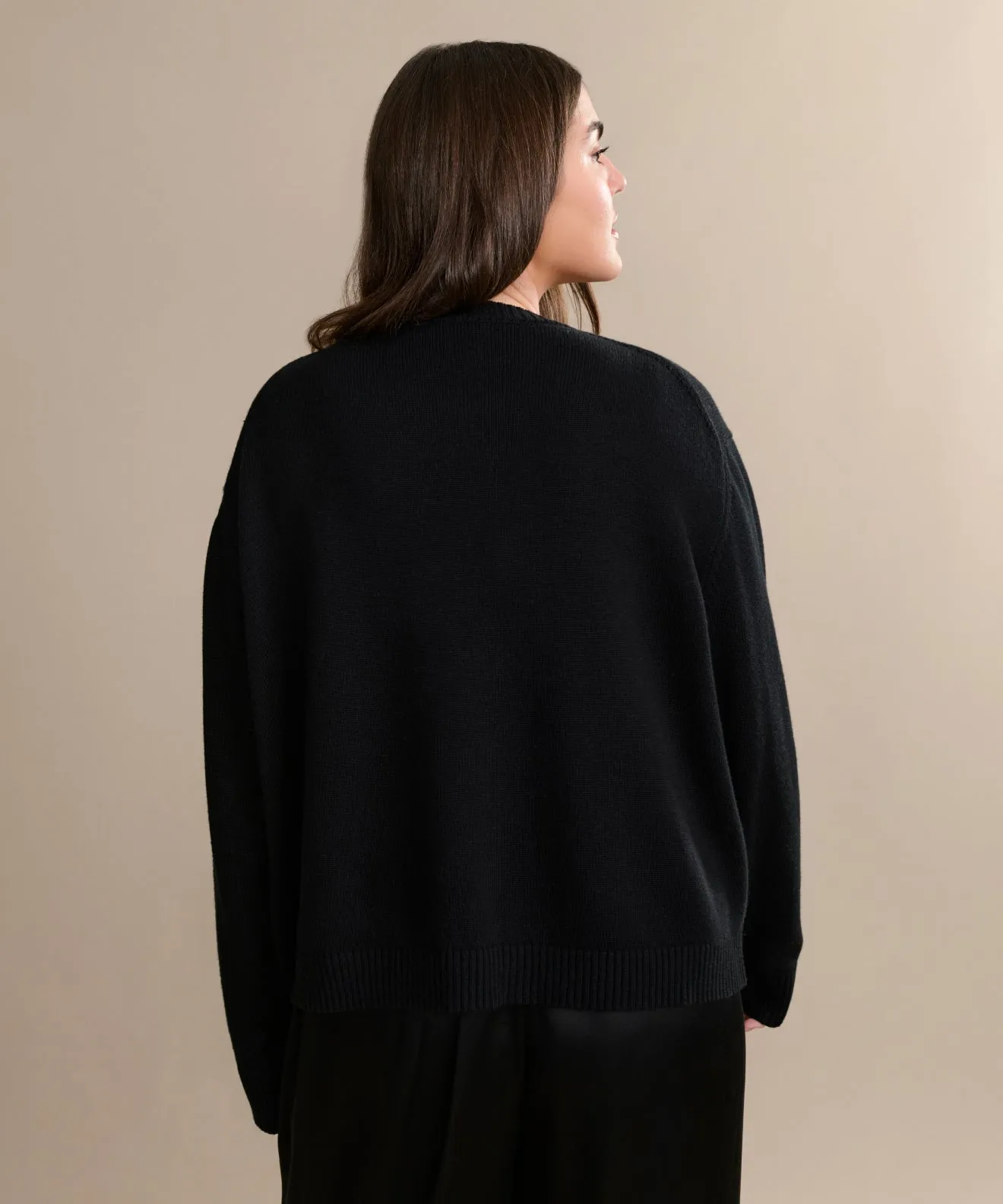 Windproof Weave Simone V-Neck