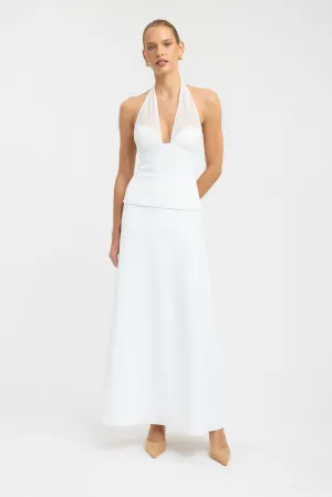 Soft Curve Oyster Full Maxi Skirt Oyster Full Maxi Skirt Comfort Fit Crafted Detail
