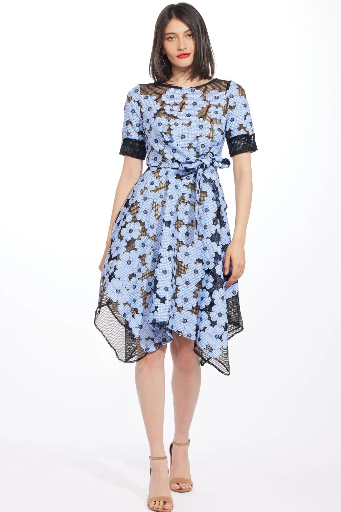 Ezra Dress- Daisy Blue Fit For All