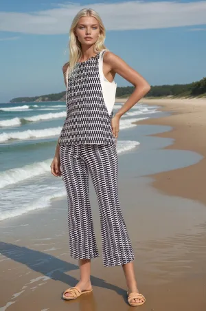 Soft Inner Lining Ober Pants - Canal Blue Ober Pants - Canal Blue Flattering Cut BreathableMeshLining