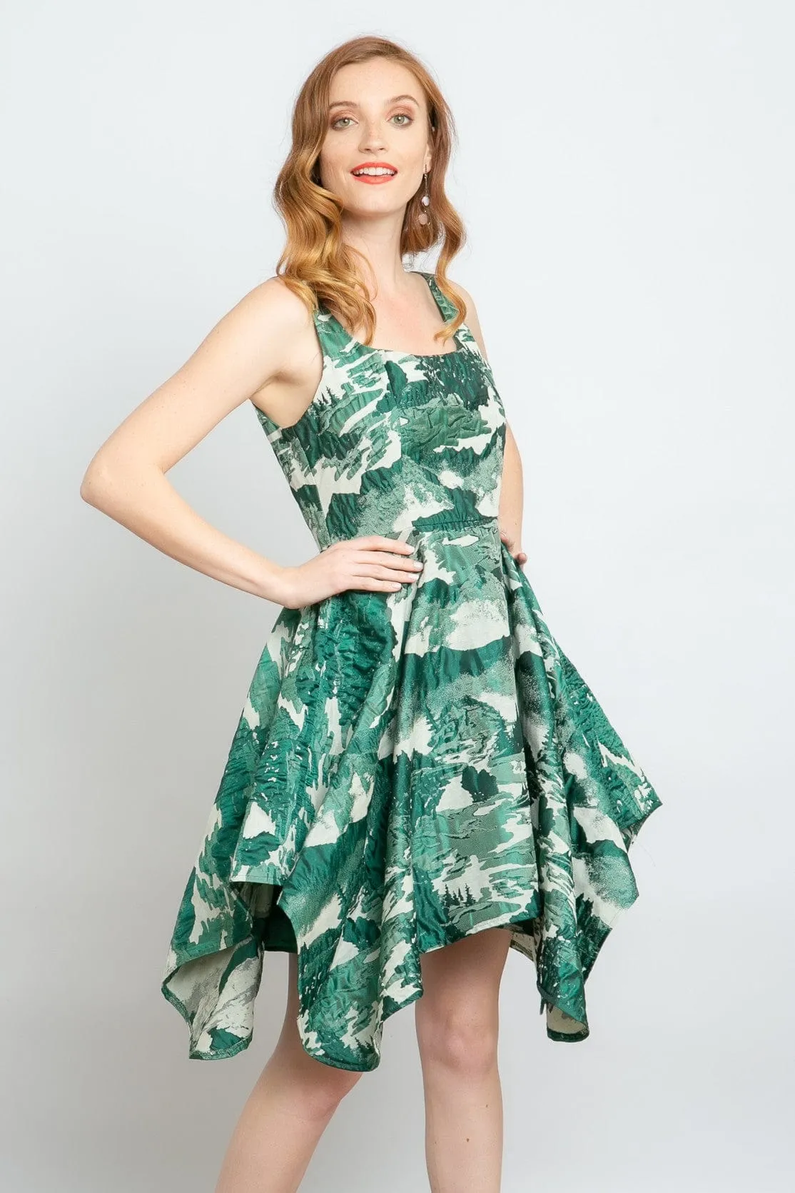 Amber Dress - Torrey Pine Jewel-Tone