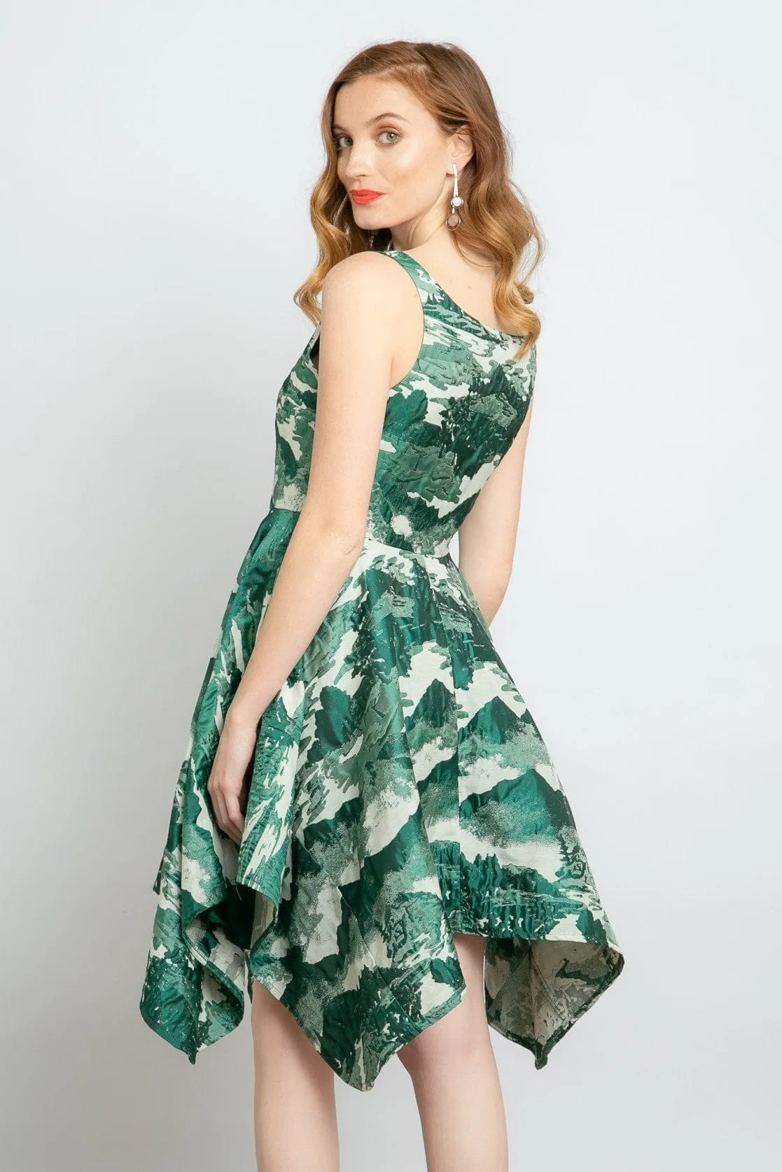 Curve-Enhancing Amber Dress - Torrey Pine