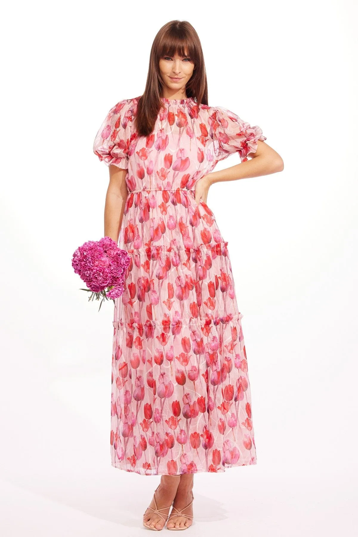 City Essential Adjustable-Length Alder Maxi Dress - Tickle Me Tulip