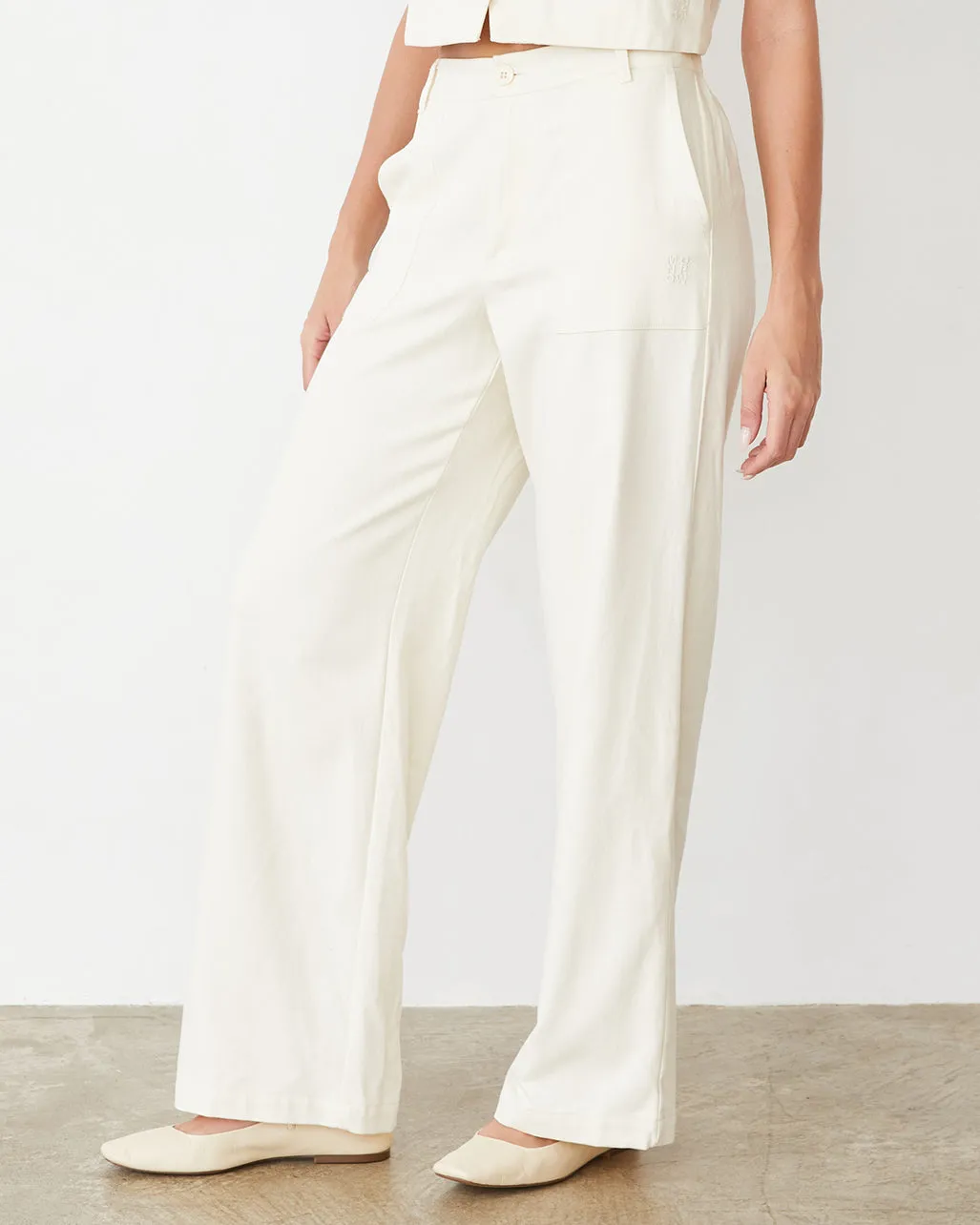 Soft Twill Patch Pocket Pant Soft Support