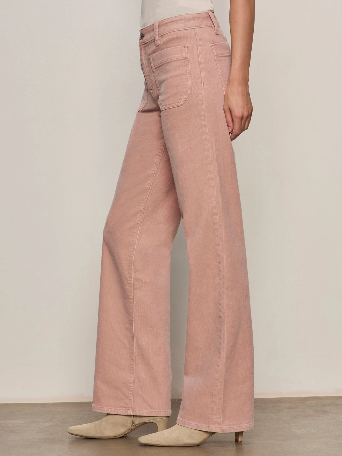 Quick drying material Corduroy Marine Pant Dusty Rose