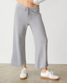Soft Feel Supersoft French Terry Crop Lounge Pant Supersoft French Terry Crop Lounge Pant Lightweight Fit Comfy Flex