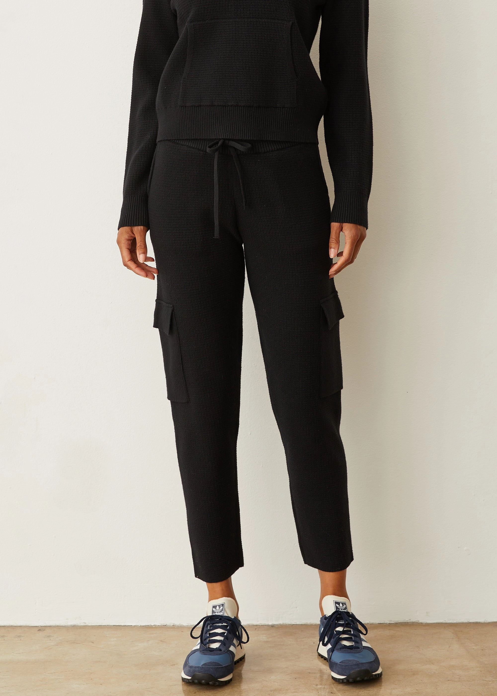 Perfect Movement Soft Knit Waffle Cargo Jogger