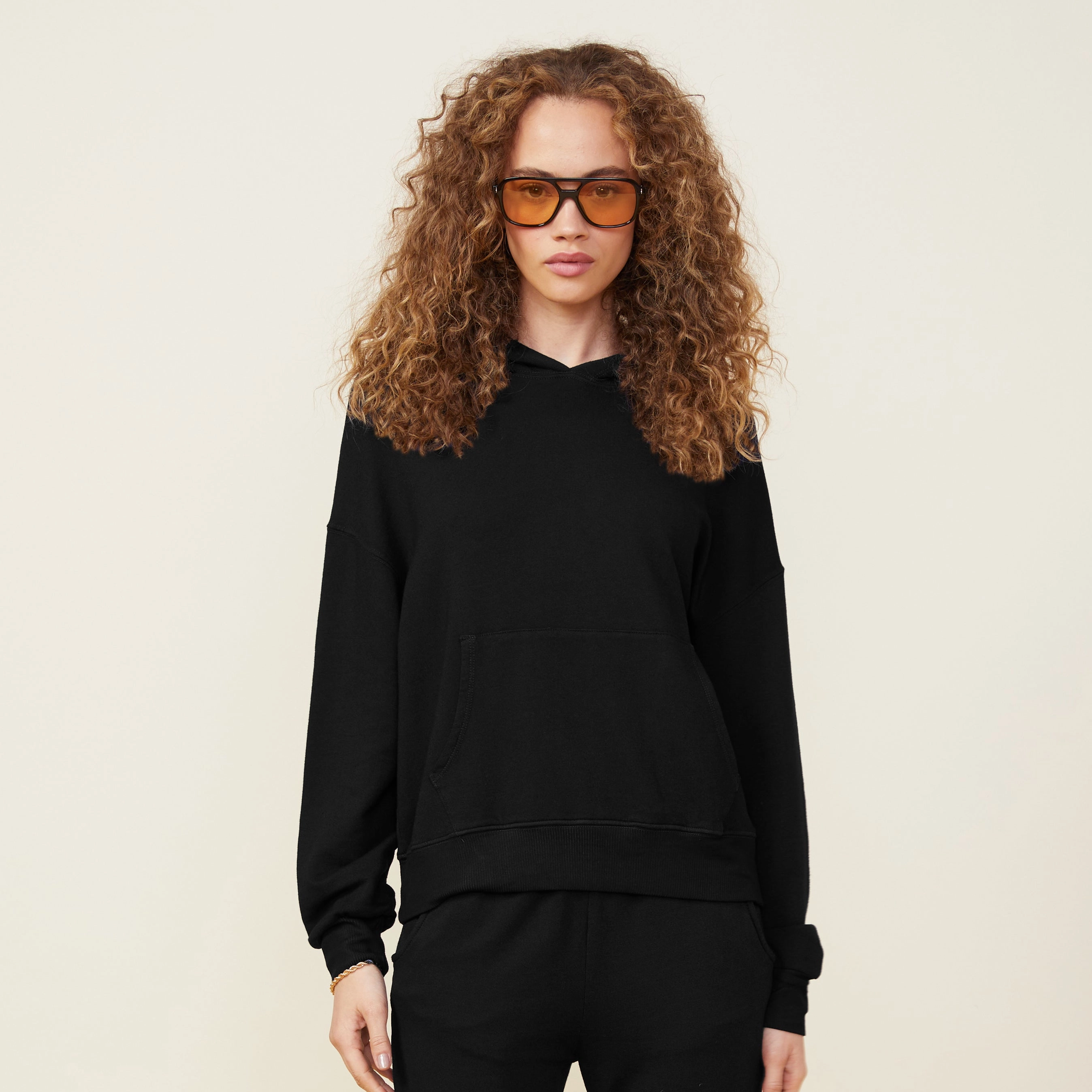 Softfleece Slouchy Pullover Durable Color Retention