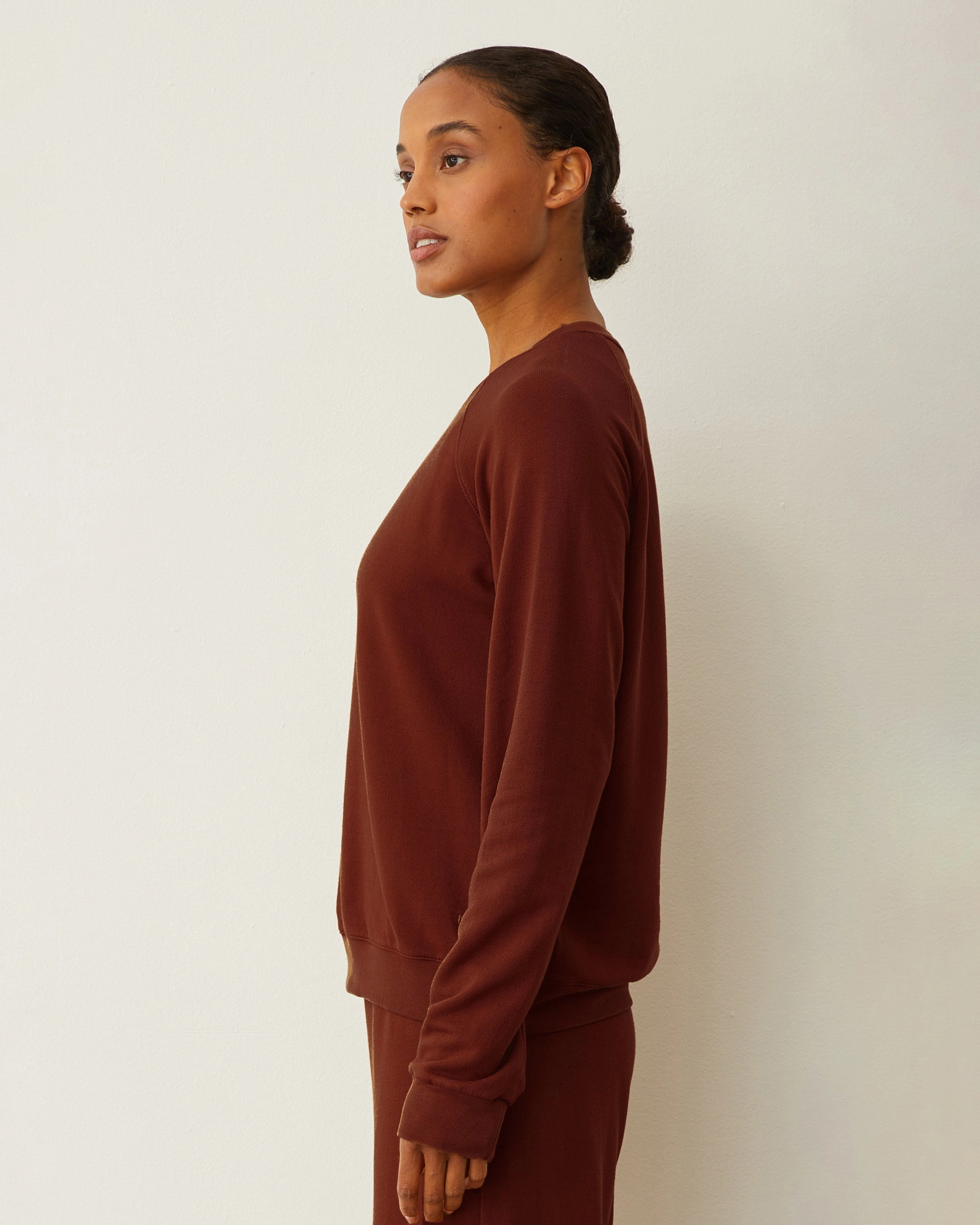 Anti Pill Finish Non Restrictive Armhole Cut Softfleece Vintage Raglan