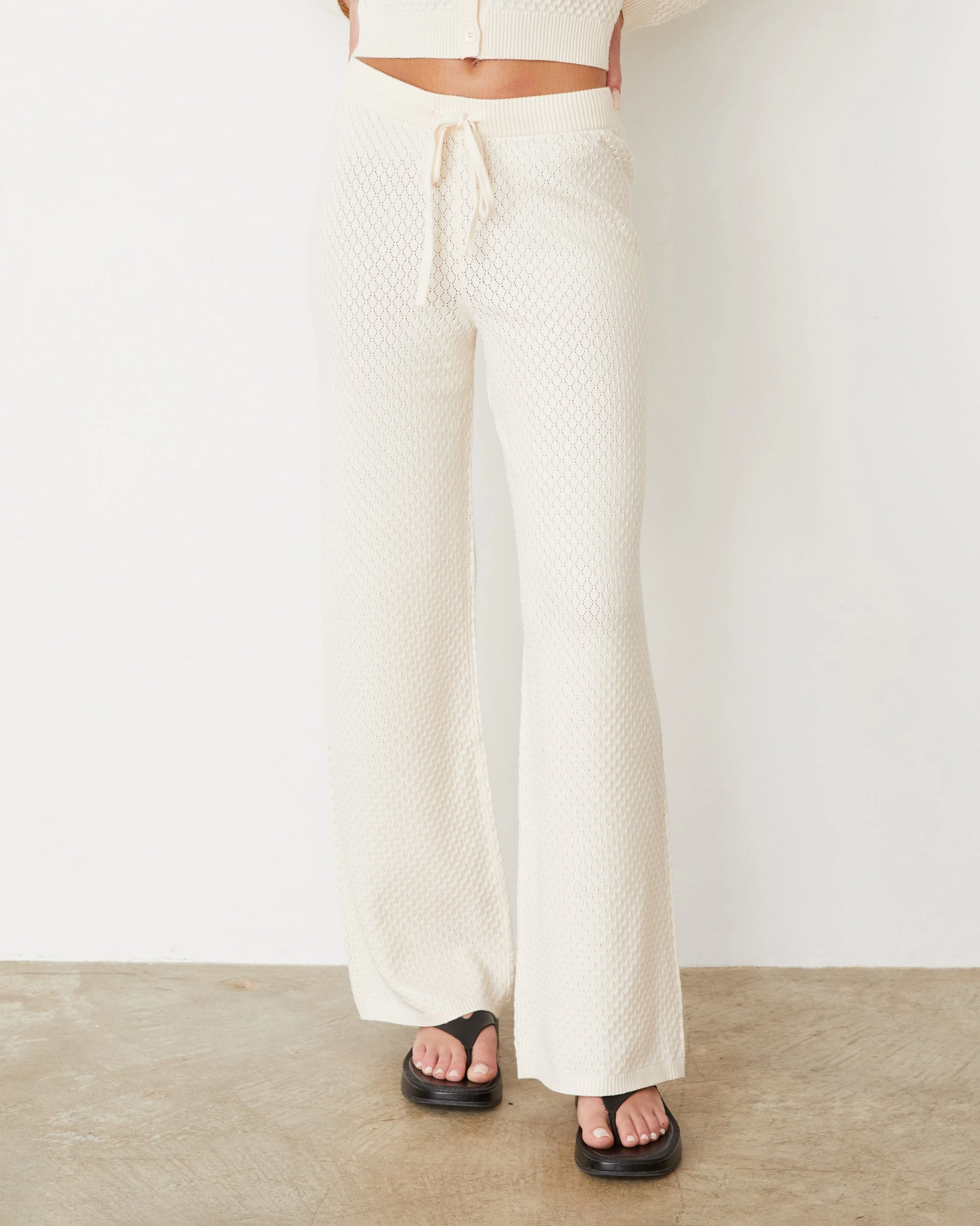 Ultra Soft Softknit French Waffle Lounge Pant