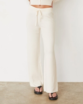 Softknit French Waffle Lounge Pant Timeless Design Ultra Soft Softknit French Waffle Lounge Pant