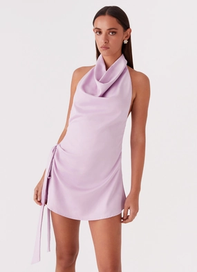 Something About You Mini Dress - Lilac windproof