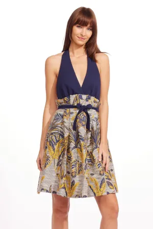 Sophia Dress - Serengeti Backless style Lounge Outfit Sophia Dress - Serengeti