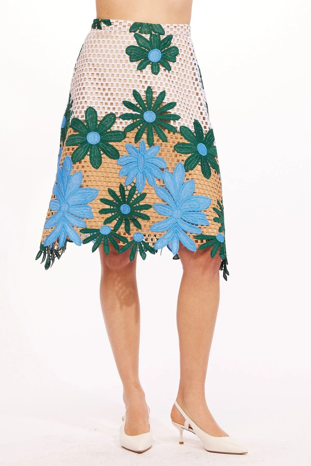 Monochrome Outfit Sophie Skirt - Petal Republic