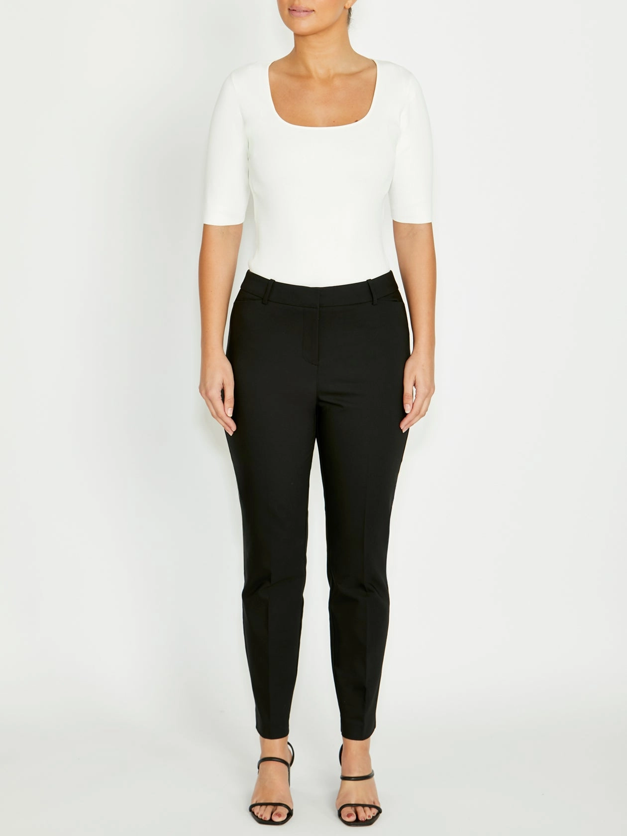 Snag Free Fabric Versatile Layering Sophie Black Pant