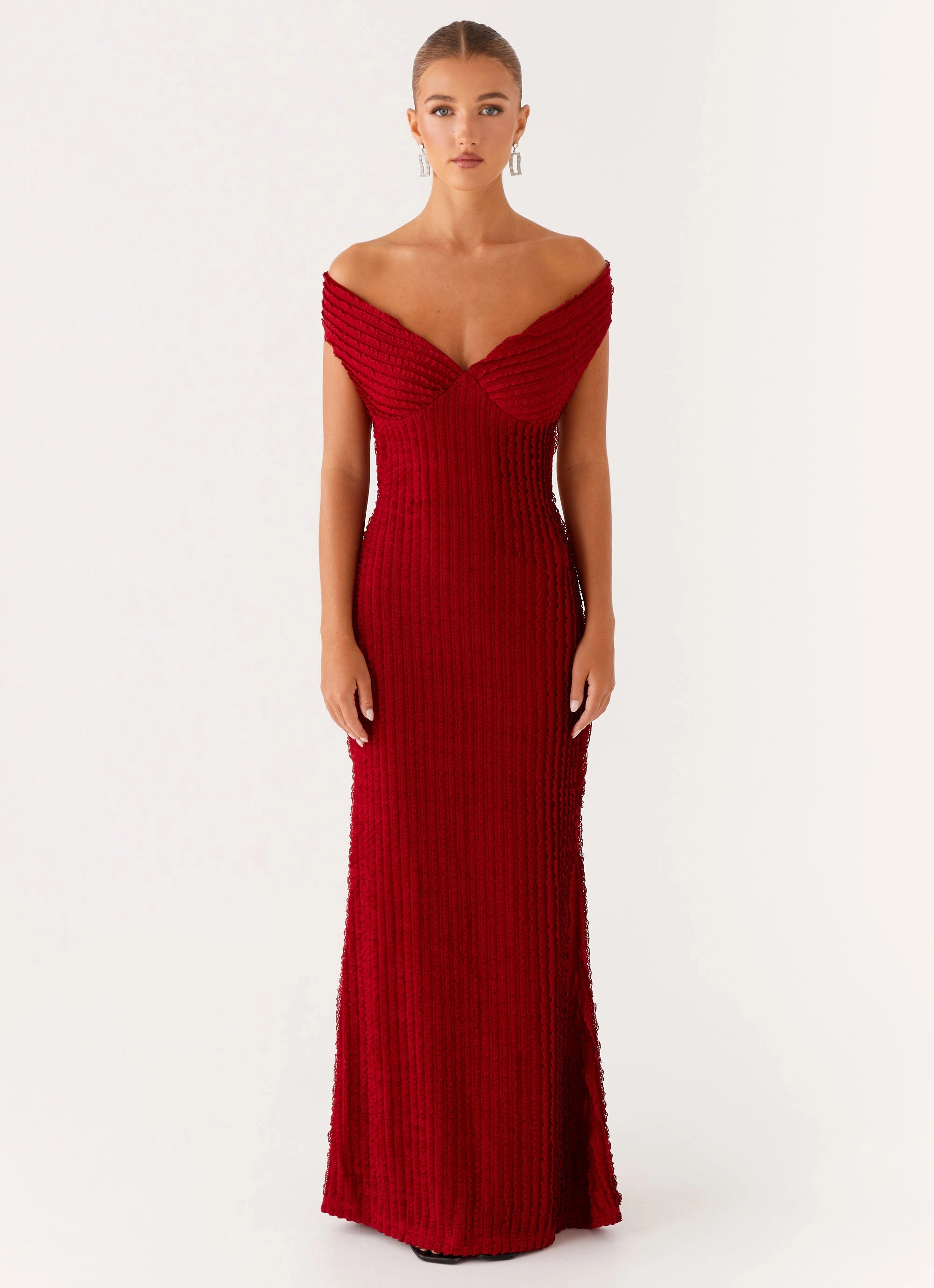 Urban Light Chantelle Maxi Dress - Red