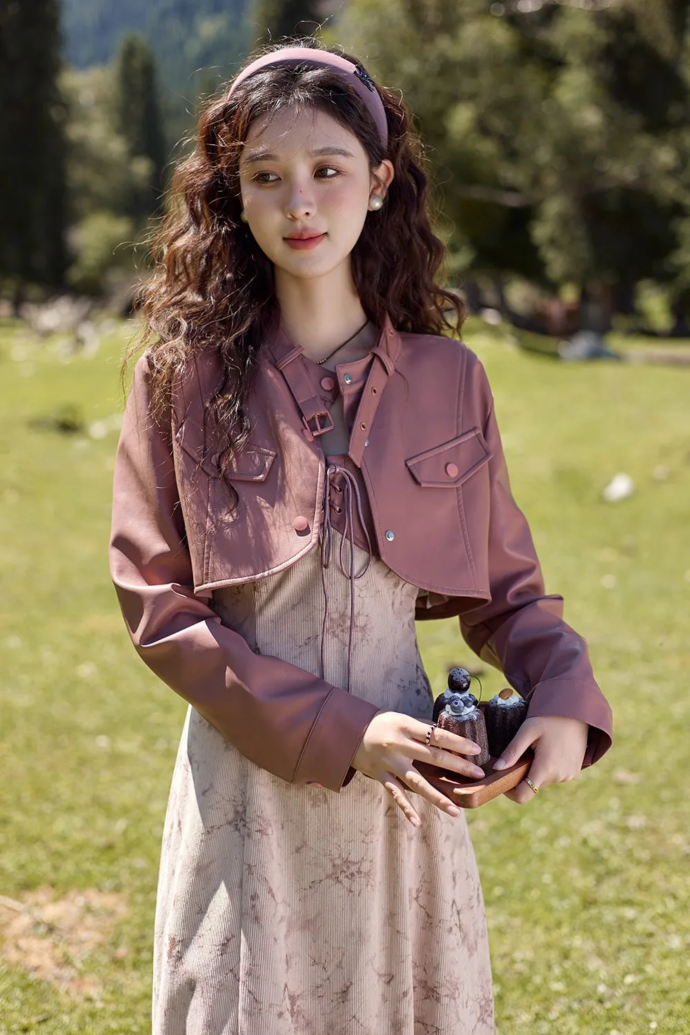 Spaghetti Strap Dress and Coat Set Separately Sold